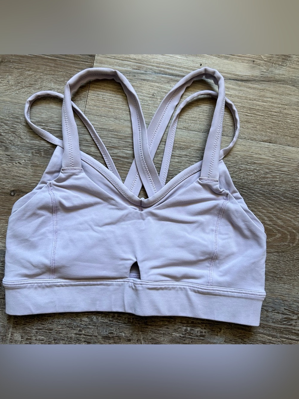 lululemon athletica lavender Strappy Sports Bra